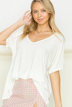 Load image into Gallery viewer, At Rest Oversized Short Sleeve Top