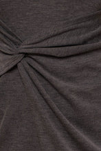 Load image into Gallery viewer, Sleeveless Twist Wrap Rib Midi Dress