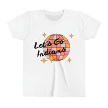 Load image into Gallery viewer, Let&#39;s Go Indians- Youth Short Sleeve Tee
