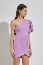Load image into Gallery viewer, One Shoulder Ruffle Dress