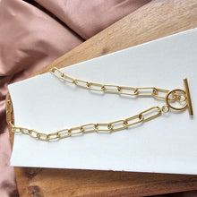 Load image into Gallery viewer, Luxe Gold Chunky Paperclip Chain - 18in