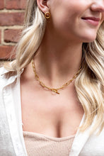 Load image into Gallery viewer, Luxe Gold Chunky Paperclip Chain - 20in