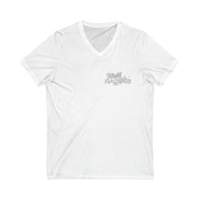 Load image into Gallery viewer, Unisex Jersey Short Sleeve V-Neck Tee