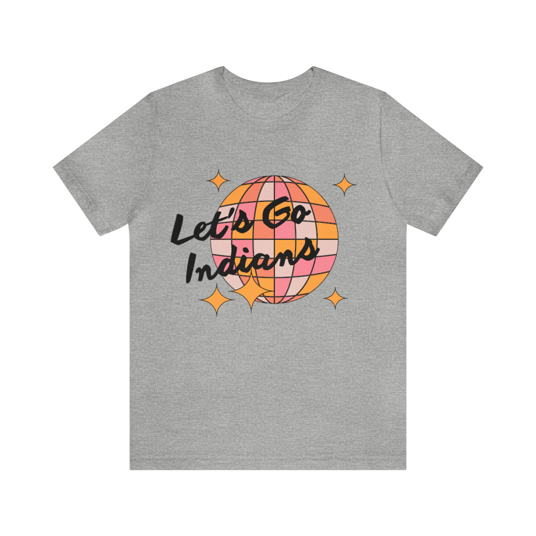 Let's Go Indians- Unisex Jersey Short Sleeve Tee