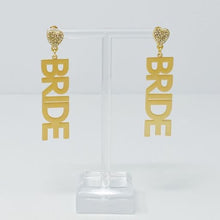 Load image into Gallery viewer, Say I Do Bride Earrings