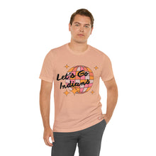 Load image into Gallery viewer, Let&#39;s Go Indians- Unisex Jersey Short Sleeve Tee