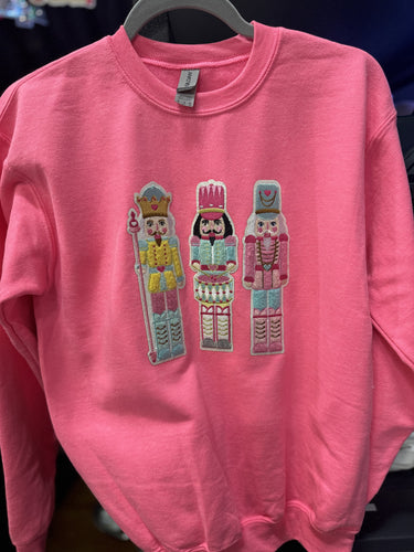 Nutcracker Patch Sweatshirt