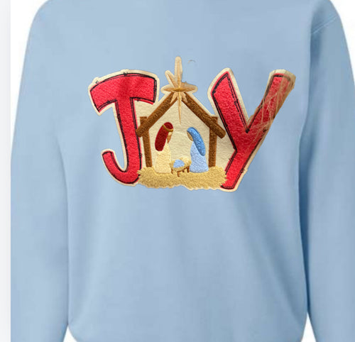 Joy Patch Sweatshirt