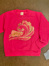 Load image into Gallery viewer, Mascot Patch Sweatshirt-Tupelo Wave