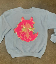 Load image into Gallery viewer, Mascot Patch Sweatshirt-MUSTANG/HORSE