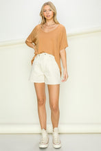 Load image into Gallery viewer, At Rest Oversized Short Sleeve Top