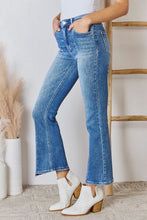 Load image into Gallery viewer, RISEN Full Size High Rise Ankle Flare Jeans