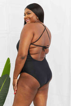 Load image into Gallery viewer, Marina West Swim High Tide One-Piece in Black