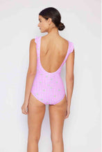 Load image into Gallery viewer, Marina West Swim Full Size Float On Ruffle Faux Wrap One-Piece in Carnation Pink