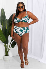 Load image into Gallery viewer, Marina West Swim Take A Dip Twist High-Rise Bikini in Forest