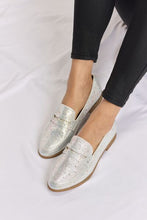Load image into Gallery viewer, Forever Link Rhinestone Point Toe Loafers