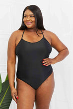 Load image into Gallery viewer, Marina West Swim High Tide One-Piece in Black