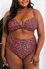 Load image into Gallery viewer, Marina West Swim Take A Dip Twist High-Rise Bikini in Ochre